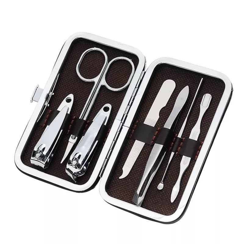 Organizer Lengkap Gunting Kuku Travel Nail Art Set Manicure Pedicure 7