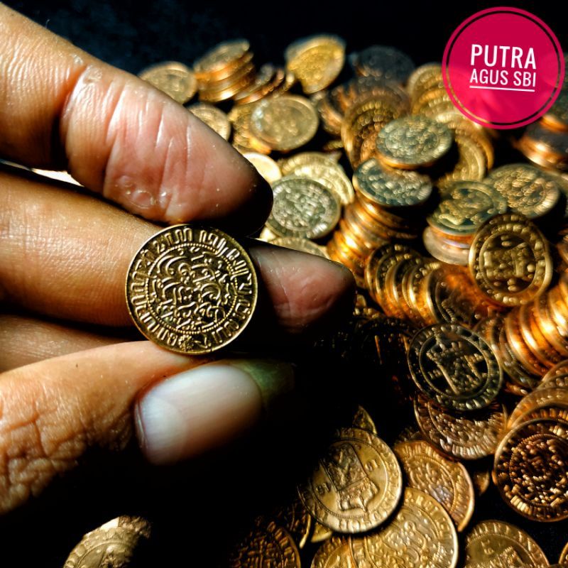 Uang Kuno 1/2 Cent Nederland Indie Tahun 1945 / 2 setengah sen