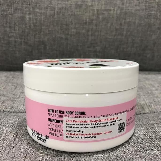 SCARLETT BODY SCRUB ROMANSA / LULUR MANDI SCARLETT ROMANSA