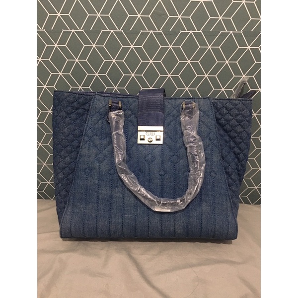 Guess Tote Bag Denim