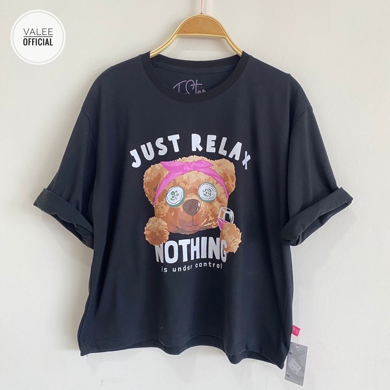 (COD)CROPTOP TEE/KAOS OVERSIZE COMBAD 30s/kaos croptop