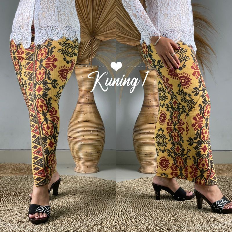 kamen Jaguar serat motif batik cantik