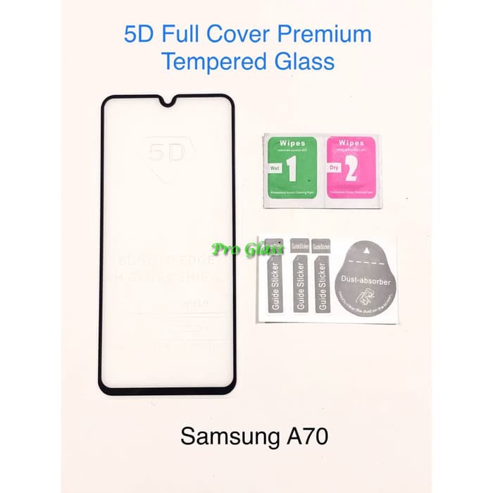 Samsung A70 A50 3D 4D 5D Full Cover Magic Glass Premium Tempered Glass