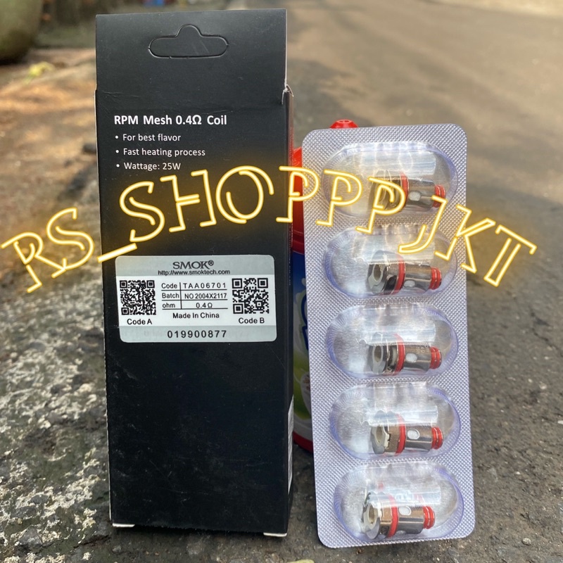 SUKU CADANG MOBIL COD HOBI DAN KOLEKSI BARANG KOLEKSI KOIL RPM40 // RPM80 POLARNIGHT ALIIKE 0.4 OHM MESS HARGA 1 BOX ISI 5 PCS // BARANG KOLEKSI JAYA22