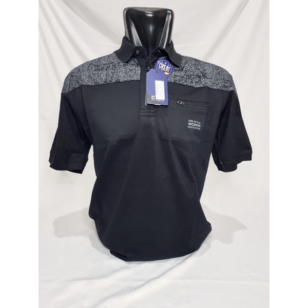 Baju Kaos Kerah CRS91 Misty Mozaik