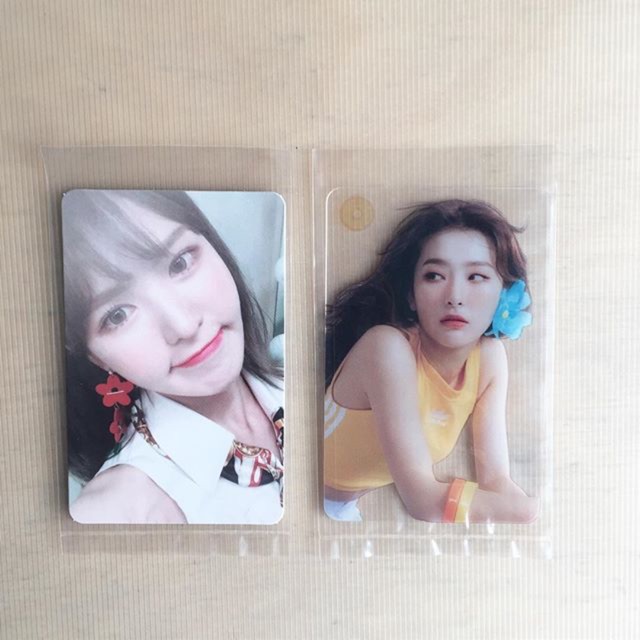 RED VELVET PHOTOCARD WENDY SEULGI LIMITED ALBUM - POWER UP