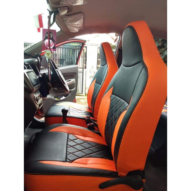 Sarung Jok Mobil Agya/Ayla Fulset depan belakang ( 2 Baris)