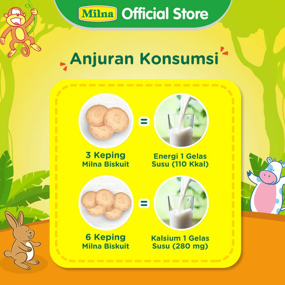 Milna Biskuit Toddler Coklat 110gr Biskuit Bayi Biskuit MPASI Cemilan Anak