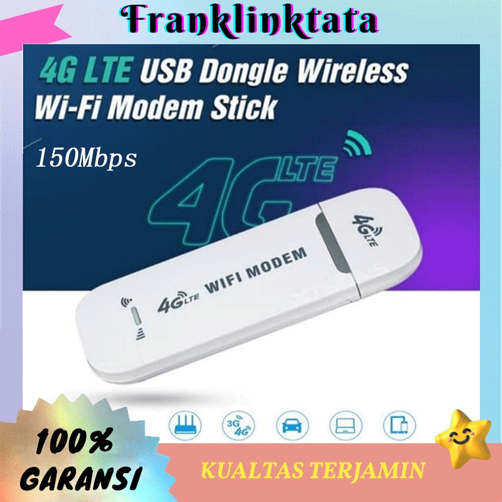 FLASH SALE! Smart Modem 4G LTE Speed 150Mbps Travel USB Sim Card WiFi MODEM DONGLE USB HOTSPOT MIFI /WIFI 4G UNLOCK ALL OPERATOR Support 8 Devices 10m