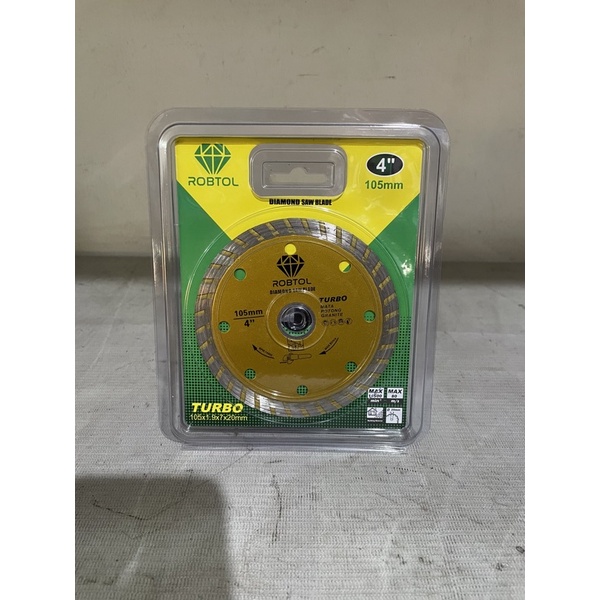 diamond cutting wheel turbo robtol / mata pisau potong keramik / mata pisau gerinda potong keramik / mata pisau potong keramik basah dan kering