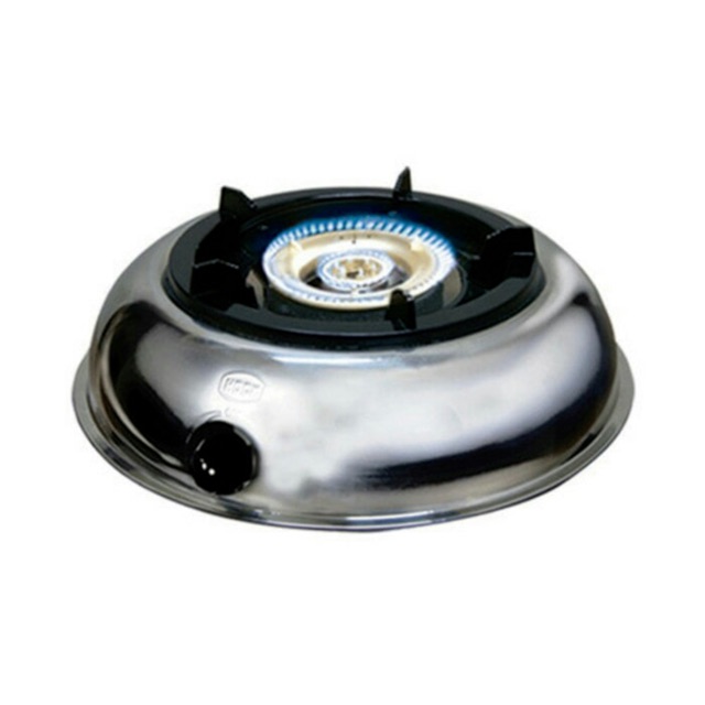 HOCK KOMPOR GAS SATU TUNGKU 120 MG / KOMPOR GAS 1 TUNGKU (STAINLESS STEEL) - ORIGINAL