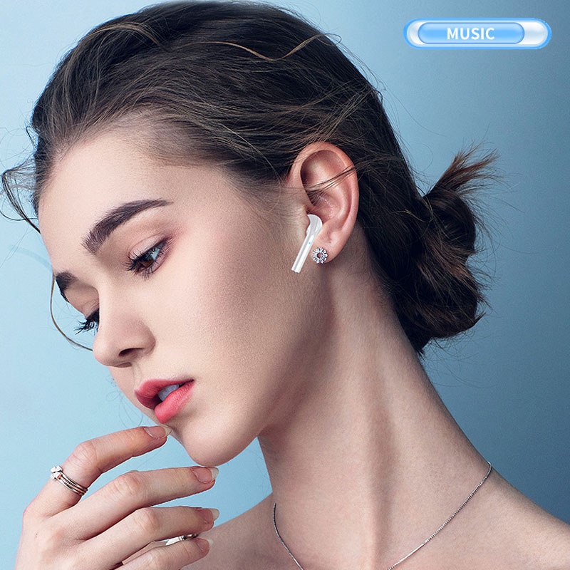 Macaron 5 Color Headset Bluetooth TWS Waterproof 9D HiFi Bass Headphone Karakter airpods Earphone Gaming Wireless earphone