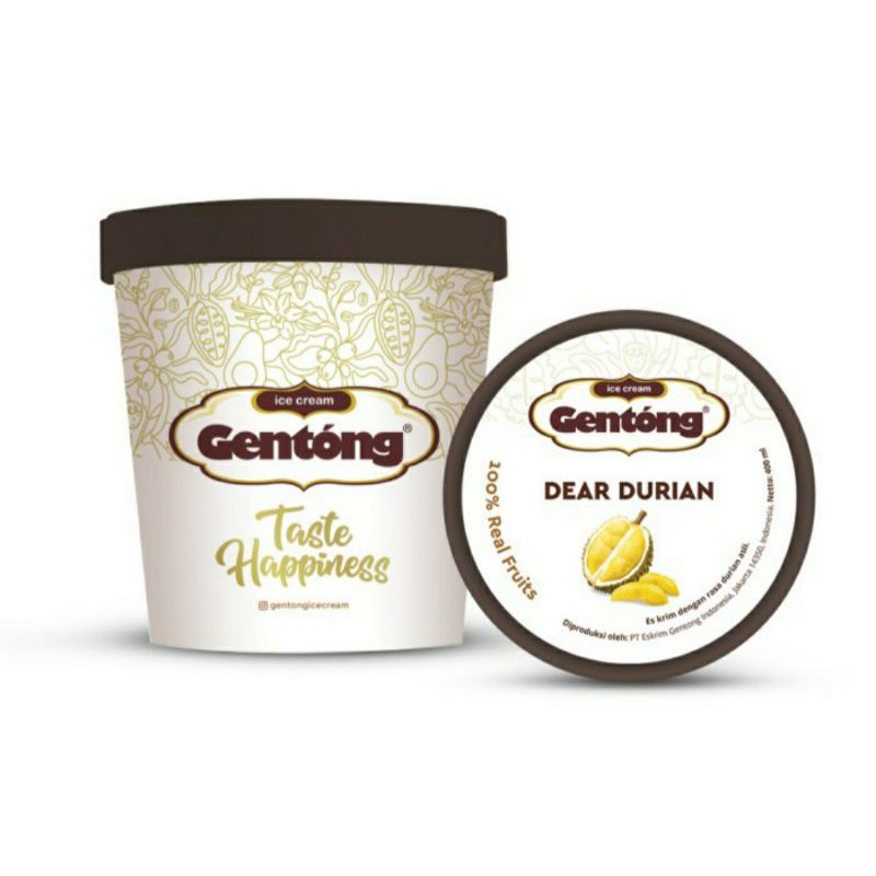 

Durian Ice Cream Large Cup (400 ml)