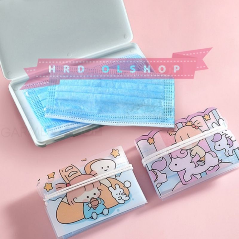 

TEMPAT SIMPAN MASKER / POUCH MASKER LIPAT MOTIF