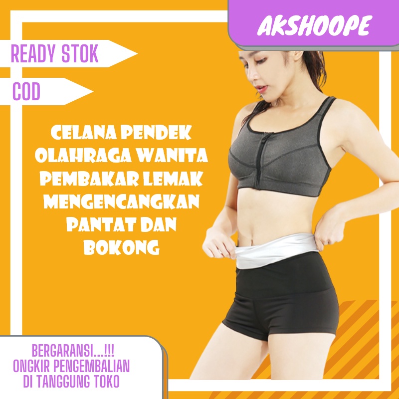 Celana Sauna Pembakar Lemak Full Silver High Waist Sepaha SOLANIA