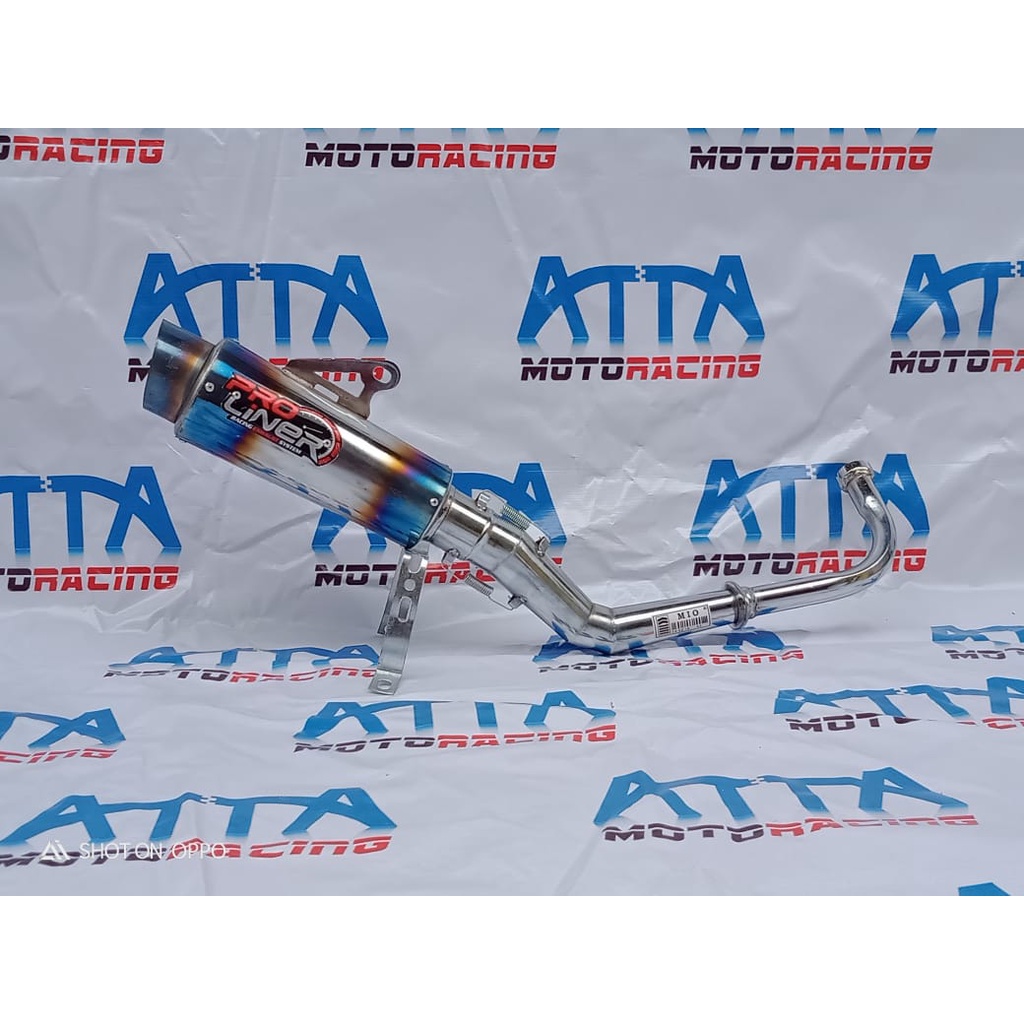 Knalpot Racing proliner bluemoon Suzuki Nex 2