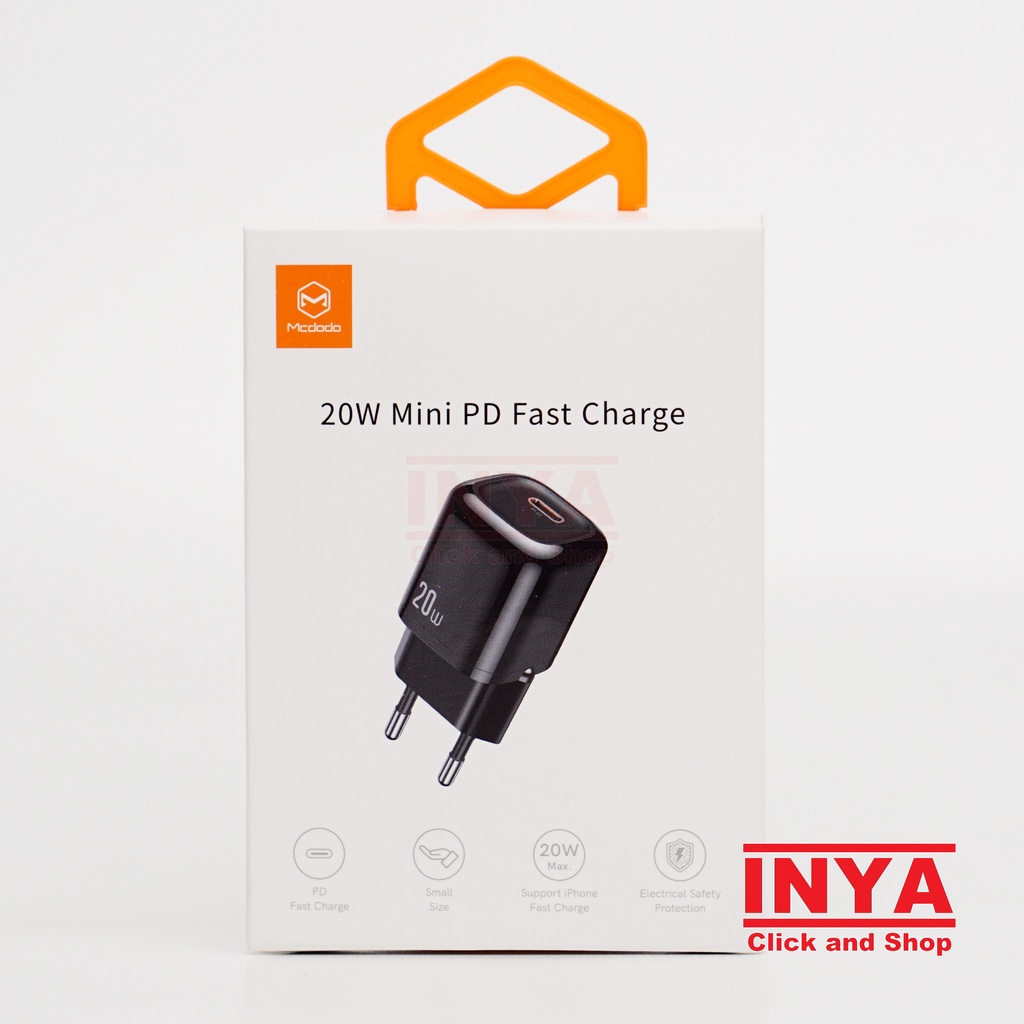 MCDODO CH-829 20W Mini PD Fast Charge - Mini Travel Charger - Type-C Output