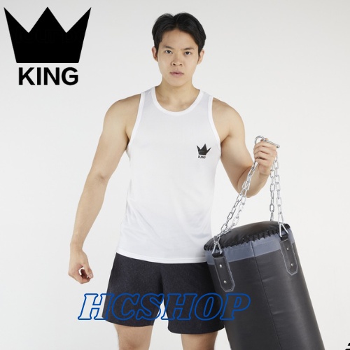 Singlet Pria Dewasa King Cowok Cewek Cotton Combed Adem