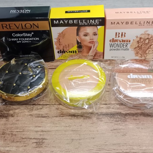 Bedak Revlon//Bedak Maybelline//Bedak Murah