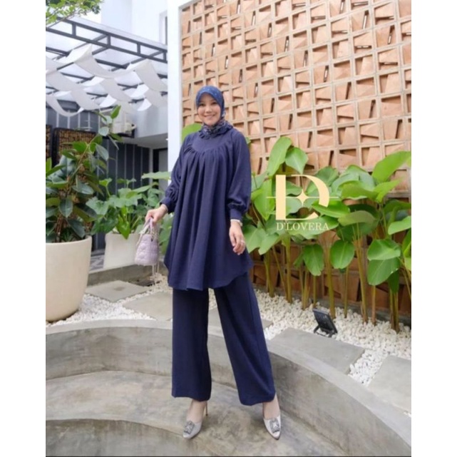 YUNA SET/ SETCEL TERLARIS FASHION WANITA MUSLIMAH