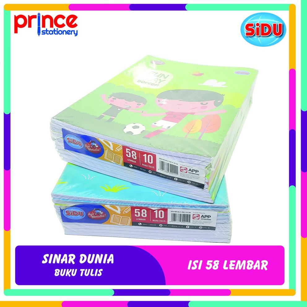 

CUCI GUDANG BUKU TULIS SINAR DUNIA ISI 58 LEMBAR ✧ 871