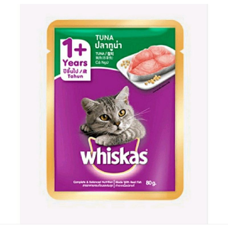 Jual Whiskas Tuna Basah Rasa Tuna Shopee Indonesia