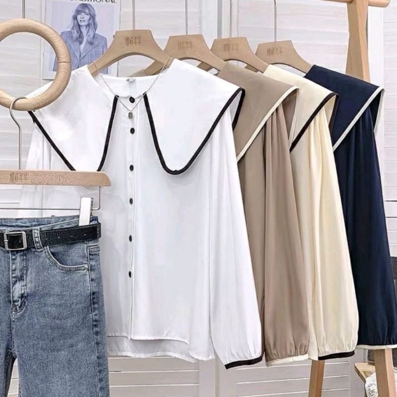 Benet blouse atasan wanita top korean style fashion wanita remaja