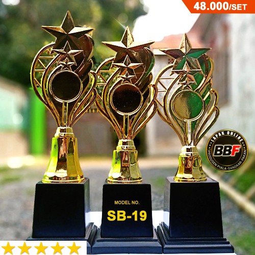 Piala murah set SB 19 untuk juara  1  2  3  Shopee Indonesia