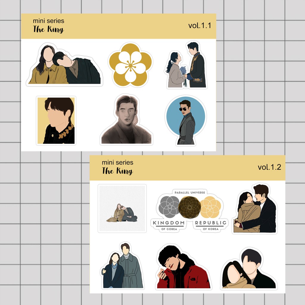 

Stiker Tumblr HP aesthetic / Stiker Laptop custom / Stiker Kpop | THE KING ETERNAL MONARCH MINI 1