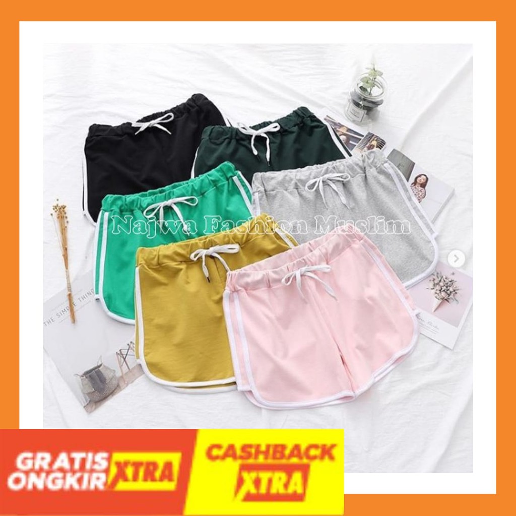 BUAT SANTAI WFH KERJA CASUAL ANAK MURAH NEW ORIGINAL/ HOT PANTS MUNIKO TALI 1KG MUAT 8PCS PE