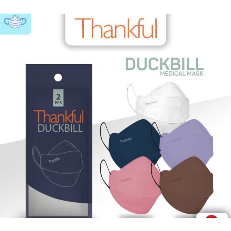 Thankful Duckbill 4 Ply Isi 2 Pcs