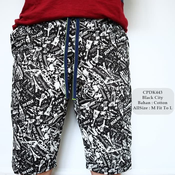 PROMO Celana Pendek Katun Cowok / Celana Pria Casual / Celana Distro Keren  550