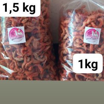 

Keripik usus / Mutiara krezz / keripik renyah 1kg