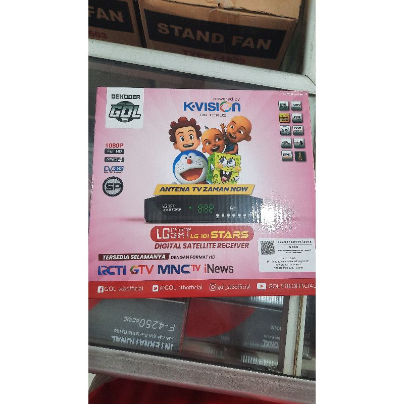 Resiver LGsat by K vision hadirkan mnctv group