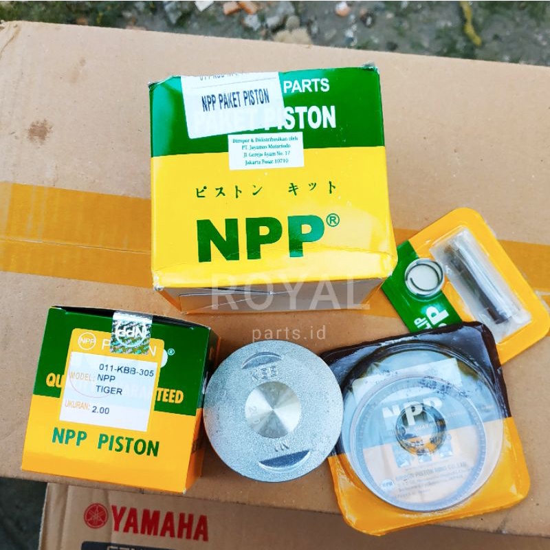 PISTON KIT NPP HONDA TIGER OZ STD 25 50 75 100 125 150 175 200 225 250 275 300-3