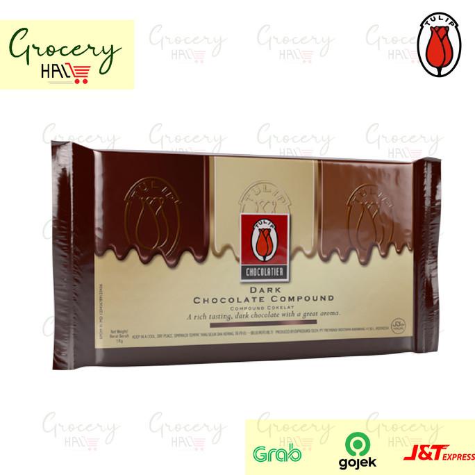 

TULIP DARK CHOCOLATE COMPOUND 1 KG