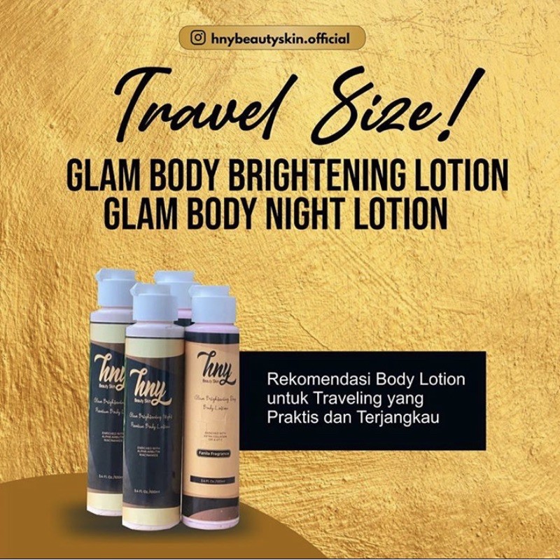 HNY Premium Body Lotion Mini