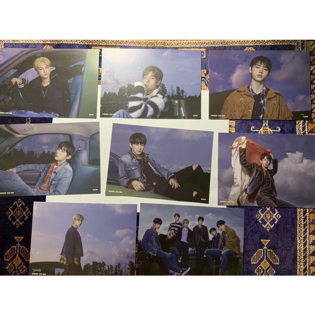 Postcard Enhypen Border : Day One & Benefit Dilemma Scylla