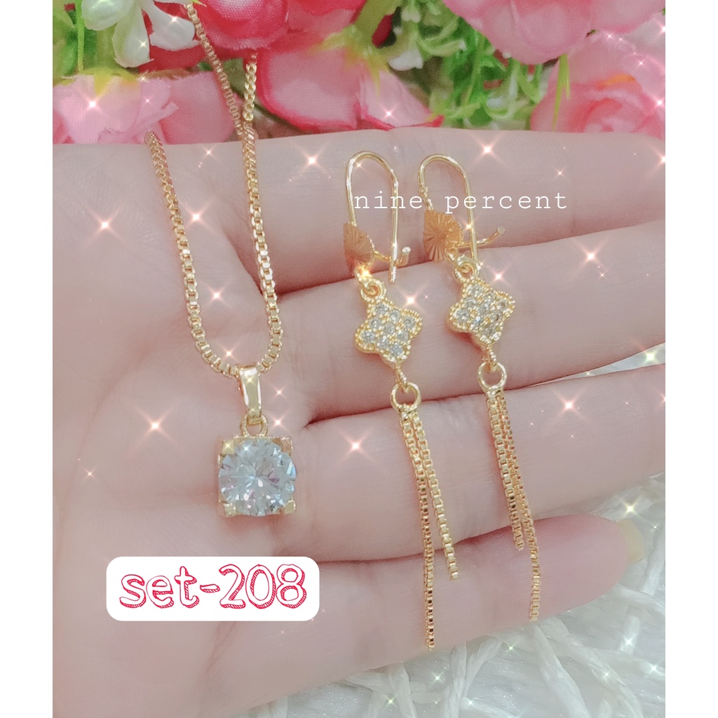 COD, TERLARIS PERHIASAN WANITA AKSESORIS FASHION SET PERHIASAN WANITA FASHION/KALUNG/ANTING