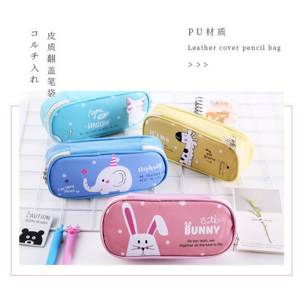 

SC 14 KOTAK PENSIL SINTENTIK SELETING SIMPLE COLOR FANCY