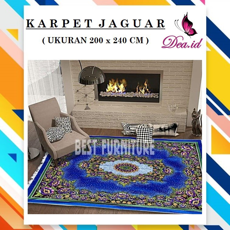 [DEASHOP] KARPET PERMADANI JAGUAR - KARPET JAGUAR BERKUALITAS UKURAN 200 x 240 CM