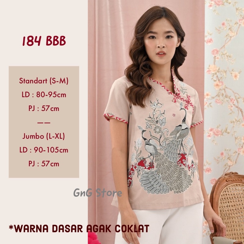 Couple Batik BBB /Seragam Batik Modern /Imlek Collection-184 BBB