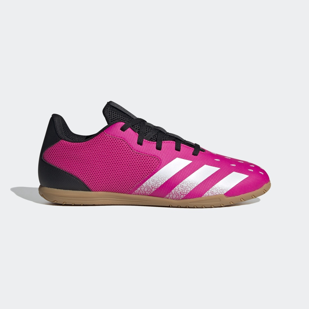 Sepatu Futsal Pria Adidas Predator Freak .4 IN Pink Putih