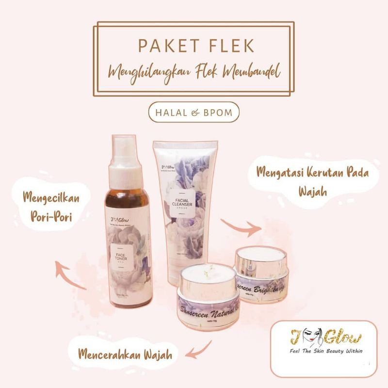 jglow paket flek