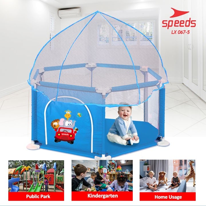Kolam Mandi Bola Tenda Anak keranjang mandi bola Pagar Playpen Speeds