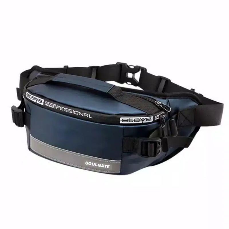 TERLARIS WAISTBAG AS HAUL Tas Pinggang Pria Good Quality good ok