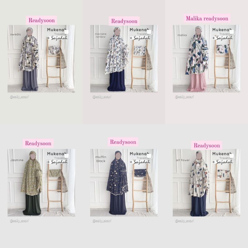 MUKENA TRAVELING SALLY SCARF