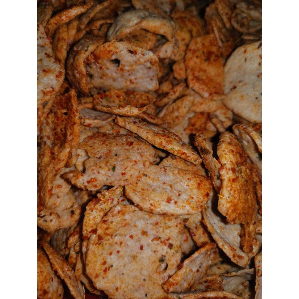 

BASRENG IKAN KRIUK/RENYAH. PEDAS (DAUN JERUK) dan rasa ORIGINAL.