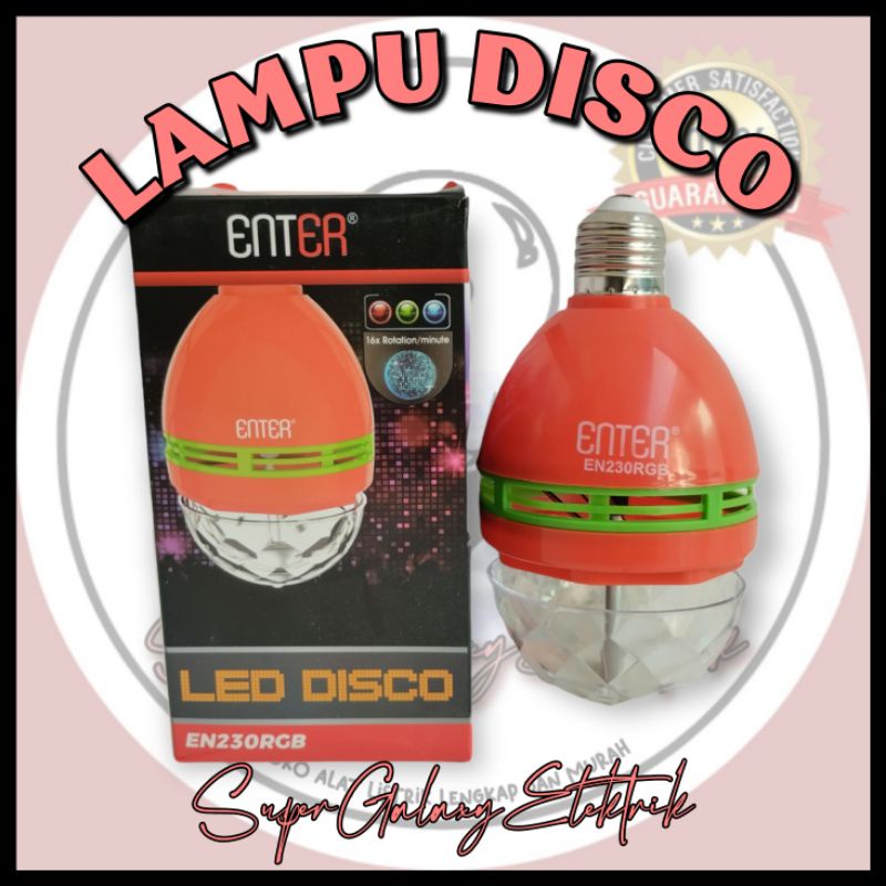 Lampu Disco / Lmpu Hias Hemat Listrik