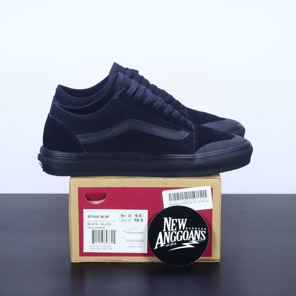 vans style 36 decon sf all black